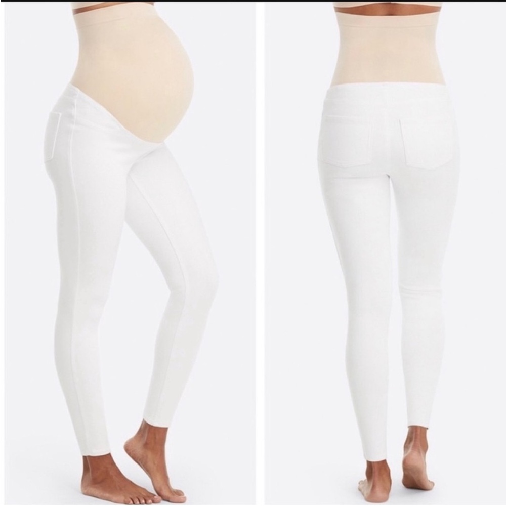 SPANX (SIZE SM) Mama Ankle Jean-ish Leggings